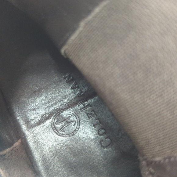 Cole Haan Leather Ankle Chelsea Riding Boots Brown 6B ranch preppy classic - Picture 10 of 14